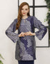 BAJU KURUNG PAHANG MODEN AVERY (NAVY BLUE)